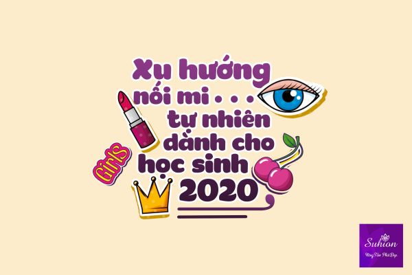 xu hướng nối mi tự nhiên dành cho học sinh 2020